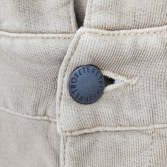 Retrofete High Waisted Brown Women's Straight Leg Pants Size Medium - Picture 8 of 12